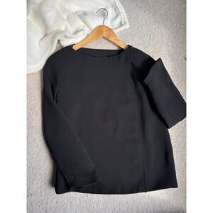 Giorgio Armani Black Top Sz 10
